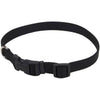 Coastal Tuff Buckle Adjustable Nylon Medium Dog Collar Black 3/4 X 14-20