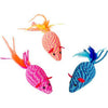 Elasteeez Mouse/feathers Cat Toy, Assorted