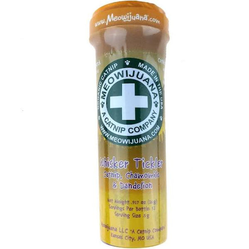 Meowijuana Whisker Tickler - Chamomile, Dandelion, & Catnip Blend