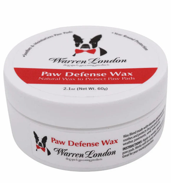 Warren London Paw Defense Wax Soothes Moisturizes and Protects Dog's Paw Pads