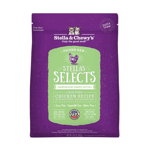 Stella & Chewy's Stella's Selects Cage-Free Chicken Frozen Raw Cat Food - SFW