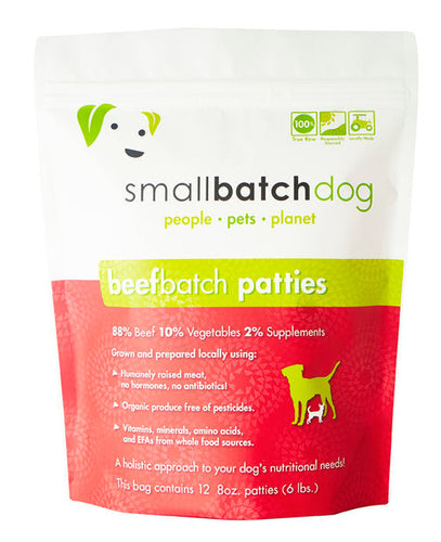 Smallbatch Beefbatch Frozen Dog Food - SFW