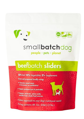 Smallbatch Beefbatch Frozen Dog Food - SFW