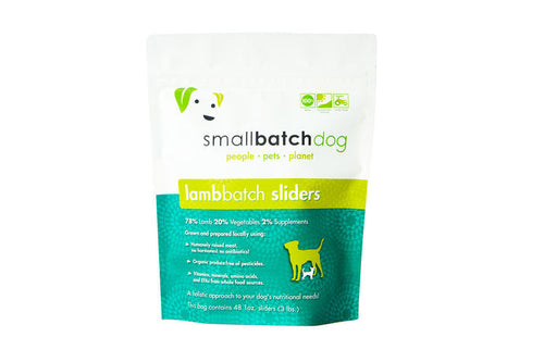 Smallbatch Lambbatch Frozen Dog Food - SFW
