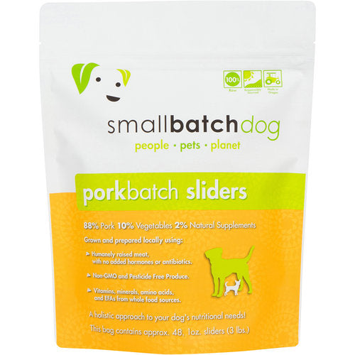 Smallbatch Porkbatch Frozen Dog Food - SFW