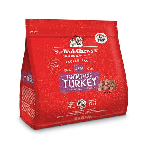 Stella & Chewy's TANTALIZING TURKEY FROZEN RAW DINNER MORSELS - SFW