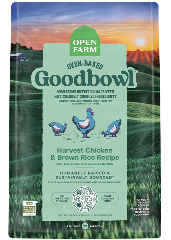 Open Farm Goodbowl™ Harvest Chicken & Brown Rice Recipe for Dogs - SFW