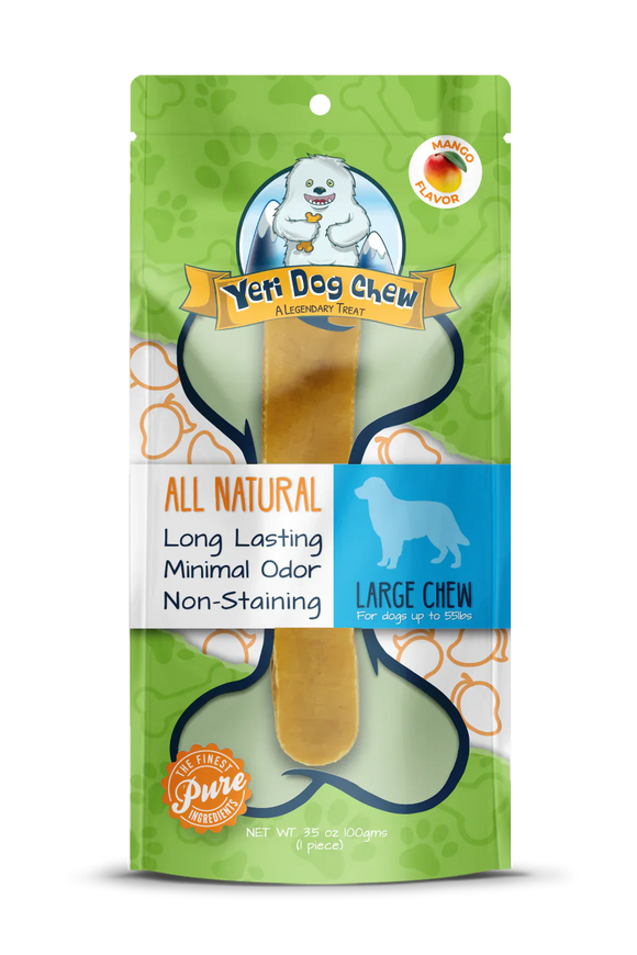 Yeti Dog Chew Flavored Chews Mango