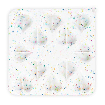Messy Mutts Dog Treat Making Mold Heart Confetti