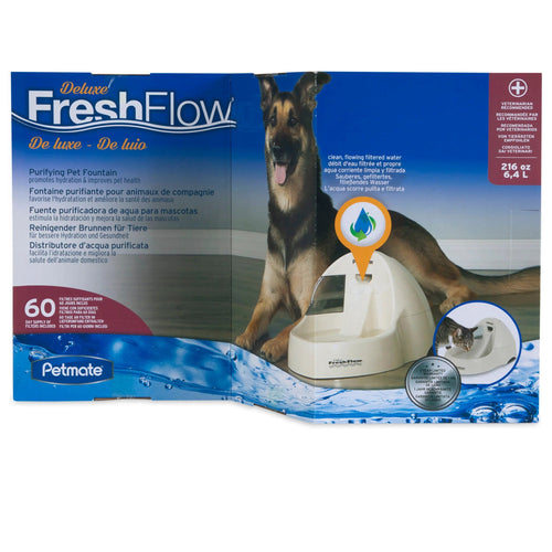 Petmate Deluxe Fresh Flow Pet Water Fountain