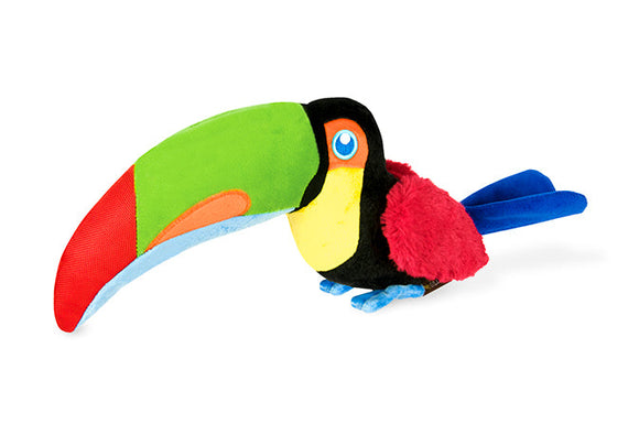 P.L.A.Y. Fetching Flock Tito the Toucan Dog Toy