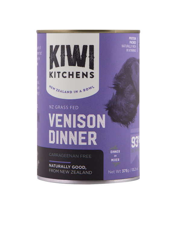 Kiwi Kitchen Grass Fed Venison Dinner