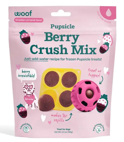 Woof Pupsicle Berry Crush Mix Dog Treats