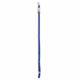 Dog Leash, Nylon, Blue, 1-In. x 6-Ft.