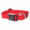 Nylon Dog Collar, Red, 3/8 x 8-14 In.