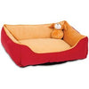 Pet Lounger With Toy, Assorted, 20 x 17-In.