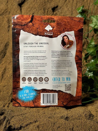 Furever Primal Rabbit Feet Natural Dog Chew