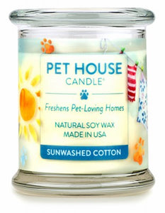 Pet House Sunwashed Cotton Candle