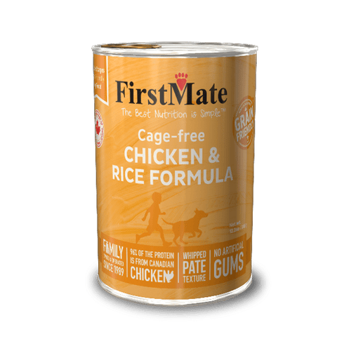 FirstMate Pet Foods Cage-free Chicken & Rice Formula for Dogs Canned Dog Food
