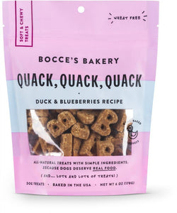 Bocce's Bakery Every Day Quack, Quack, Quack Soft & Chewy Dog Treats