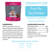 Shameless Cran You Say Chicken Kitty Cane Crunchy Chicken and Cranberry Flavor Cat Treats