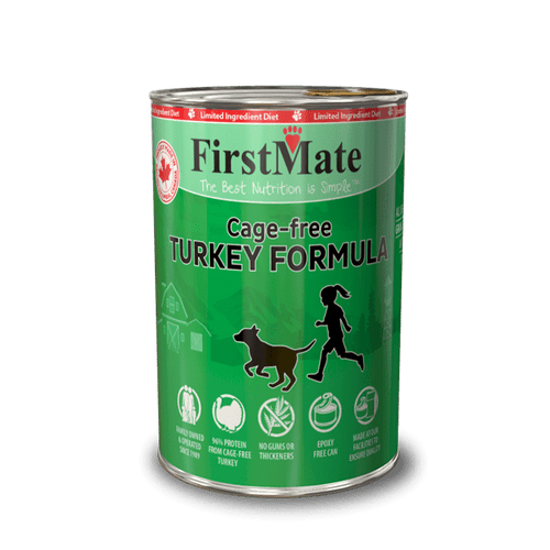 First Mate Limited Ingredient Cage Free Turkey Formula for Dogs