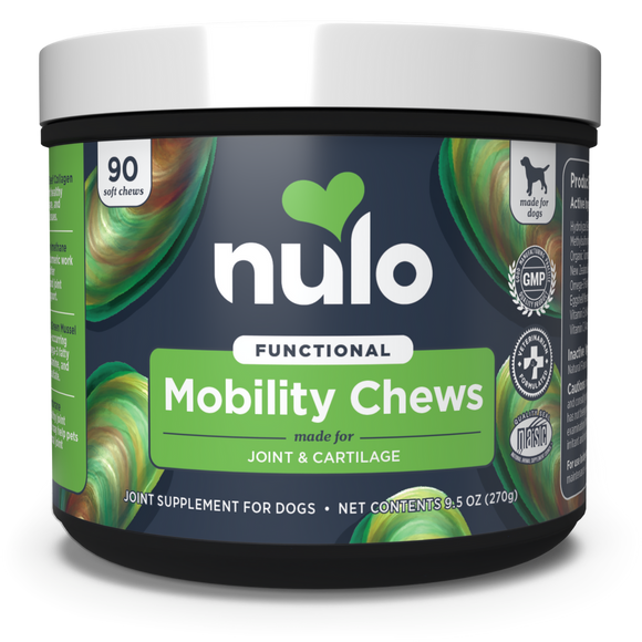 Nulo Functional Mobility Joint & Cartilage Soft Chew Supplement for Dogs