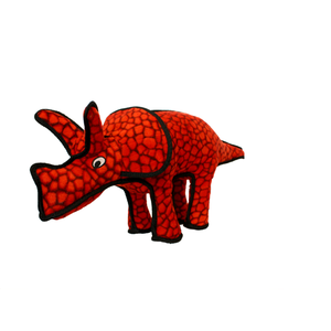 Tuffy Dinosaur Series Dog Toy Triceratops