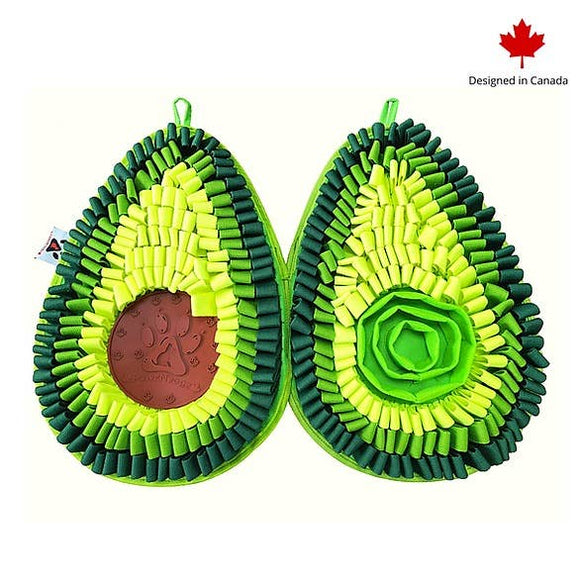 Delicious Avocado™ Anti-Bite Snuffle Mat | Challenge Level