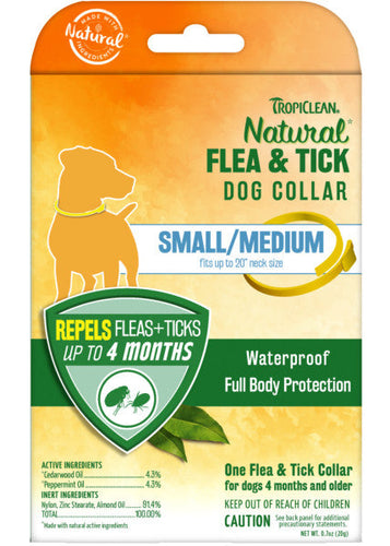 TropiClean Natural Flea & Tick Repellent Collar