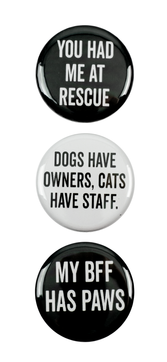 You Had Me at Rescue Magnets - Set of 3