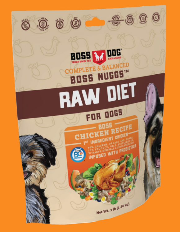 Boss Dog™ Boss Patties Chicken Recipe