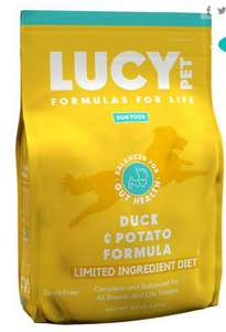 Lucy Pet Duck and Potato Grain Free Limited Ingredient Diet Formula™